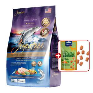지그니쳐 송어&연어 스몰바이트 1kg 작은알 LID 강아지 그레인프리 저알러지 눈물사료