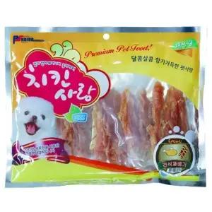 강아지 간식 건식 꽈배기 400g 1P 반려견 애견 영양 (WFHRX0M)