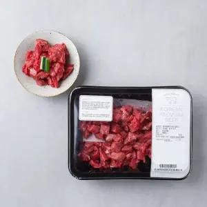[냉장] 한우 국거리(절단) 1++등급(8이상) 300g