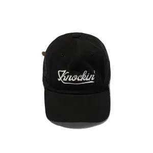 [국내매장] 오가프 KNOCKIN 로고 B.B 캡 블랙