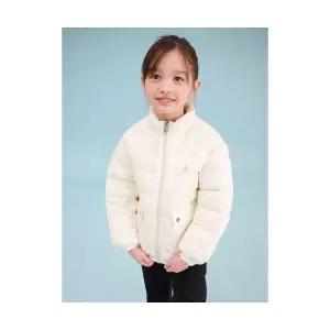 국내정품 빈폴키즈 BEANPOLE KIDS 덕 한줌 경량 패딩 아이보리 BI5138U010 568732