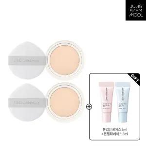 [정샘물](강남점) 프로래스팅 결핏 메쉬 쿠션 리필 2개 + 톤업선베이스3ml + 톤필터베이스3ml