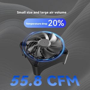 파워 트레인 Z-X1 라우터 팬  플레이트 ABS 소재 미니 호스트 히트싱크