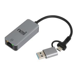 NX1543 USB3.1 C+A젠더 5G 유선랜카드(NX-U31CA5G)