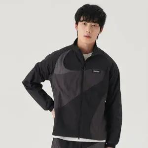[휠라](강남점)[FILA] 크링클 곡선절개 바람막이 (FS2JKG2134X_BLK)