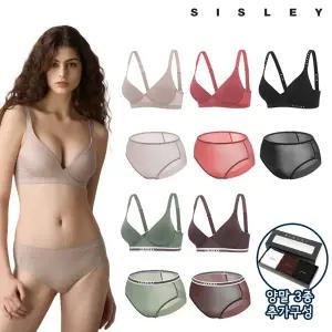 [방송히트]시슬리 언더웨어 SS09 크레오라 스판 노와이어 풀커버리지 몰드 브라팬티세트