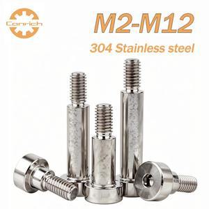 육각 소켓 캡 헤드 롤러 베어링 숄더 나사 재료 알렌 볼트 M2 M3 M4 M6 M8 M10 304 스테인리스 스틸