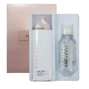 숨 선크림 숨 선 어웨이 멀티 이펙트 선블럭 AD 증량 100ml 클렌징워터 세트