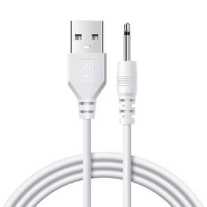 1m USB to DC 2.5mm 전원 코드 진동기 충전기 케이블 충전식 성인용 RC  용 모노 소형 팬 스피커