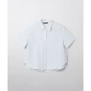 스파오 SPAO 여성 시어서커 스트라이프 반팔 셔츠_SPYSF37W05 SPYSF37W05 729929