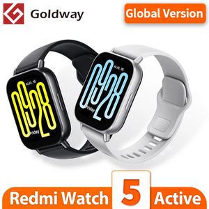 샤오미 REDMI 워치 5 액티브 글로벌 버전 스마트 워치 2LCD 디스플레이 블루투스 통화 18일 배터리 혈액 산