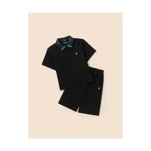빈폴 키즈 BEANPOLE KIDS 뉴 해릿체크 반팔 카라 상하세트 블랙 BI5742U065 737161