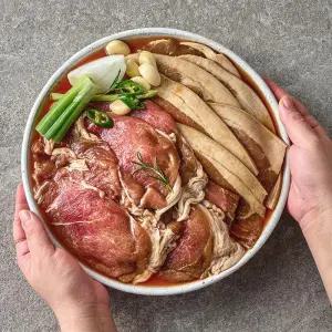 [게으른농부] 구이삼 제주 흑돼지왕구이  1kg 2팩