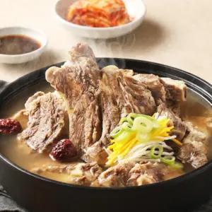 바른 압도적소갈비탕 1.5kg 갈비 즉석 요리 캠핑 일회용 국