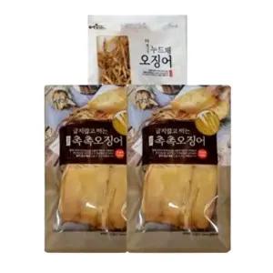 어부예찬 촉촉오징어 왕특대 4미(2미X2봉)+오징어채 1봉(50g)