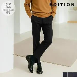 [에디션] 스트레치 사이드밴드 슬랙스 (NED3PP1903)