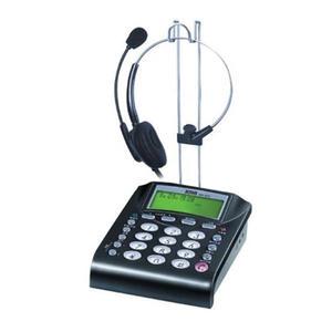 INNO LINK 헤드셋전화기 KN-800N 발신자표시/콜센터 블랙색상