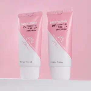 [3개] 메이아일랜드 UV 에센셜 톤업 선크림 70ml
