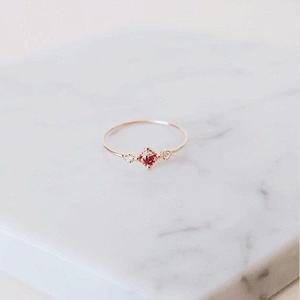 [루이비쥬]14K골드 루비쥬얼리 데일리 반지