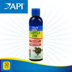 (미국) API 터틀픽스 118ml / 수족관 어항 거북이 자라 양서류 파충류 등껍질 수질 관리 정화 개선 물갈이제 껍질 보호