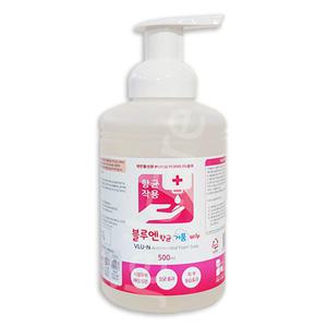 블루엔 항균 거품비누 500ml 1개 /핸드워시/포밍