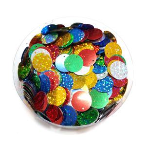 스팡클 원통형 100g 홀로그램 원형(20mm)/876478/컬러혼합스팽글