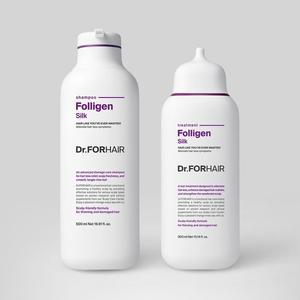 [닥터포헤어] 폴리젠 실크 샴푸 500ml+실크 트리트먼트 300ml