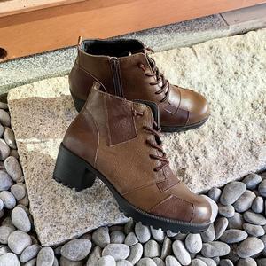 제이슈 수제화 천연소가죽 보온내피 허니 워커부츠 5.5cm