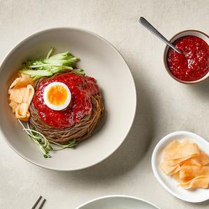 황가밀칡냉면200g(10인분)+황가밀사골냉면육수10+비빔장500g
