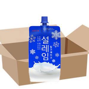 설레임 아이스크림 24개 1박스 밀크쉐이크 우유맛 대량 단체 구매 학교 학원 유치원 어린이