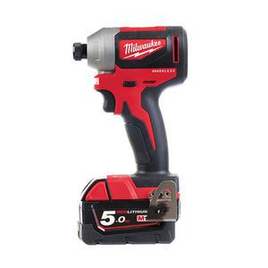 밀워키 충전임팩드라이버  M18 CBLID-502C  18V 5.0Ah 브러쉬리스