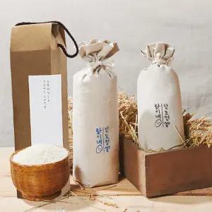 25년 햅쌀출시 / 당일도정]강화섬쌀 1Kg 선물포장/교동섬 랑이네 갓 도정쌀 #교동섬쌀 #100% 단일미