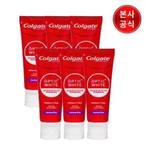 콜게이트 옵틱화이트 다즐링화이트 100g 6개