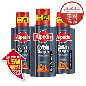 알페신 카페인 샴푸 c1 375ml 3개
