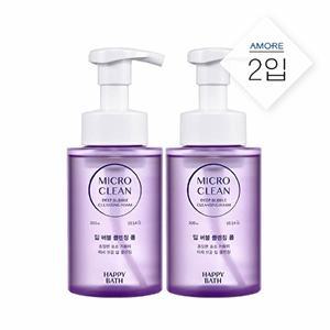[해피바스]해피바스 마이크로 클린 딥 버블 클렌징폼 300ml 2입