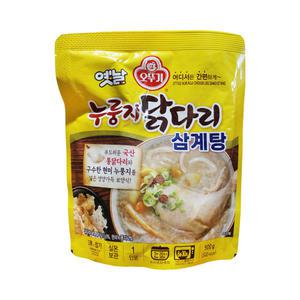 오뚜기 옛날 누룽지 닭다리 삼계탕 500g 1개