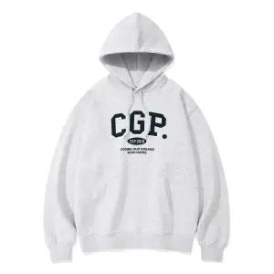 테온셀 CODEGRAPHY CGP 아치 로고 후드티라이트그레이