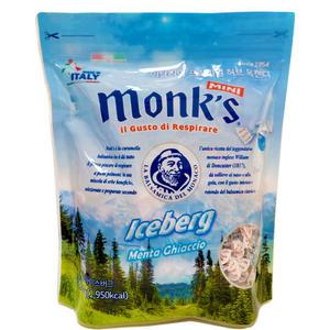 몽스 아이스버그 캔디 500g 허브 목캔디