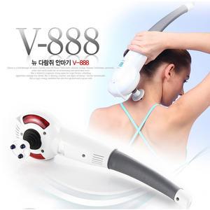 국산 웰뷰텍 뉴 다람쥐 핸드 안마기 마사지기 안마봉 어깨 허리 등 마사지건 V888