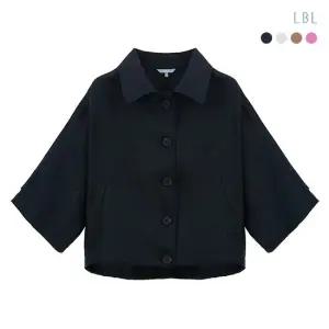(런칭가 69,900원)(25SS) 프렌치린넨100 브리즈 케이프 자켓