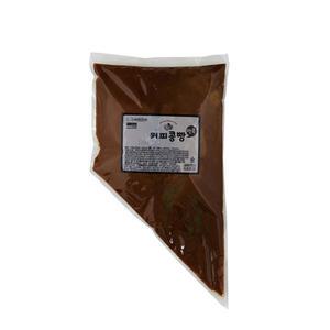 알앤알 커피콩빵 반죽 10kg(1kg 10봉), 커피 플레인 바나나 고구마 초코 맛 빵 반죽