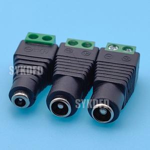 전원 플러그 어댑터 잭 소켓 커넥터 CCTV 카메라 5 쌍 DC 12V 수 암 3.5X1.35/5.5X2.1 5.5X2.5MM
