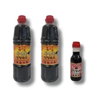 홍일 통영굴 맛장 간장 만능 소스 900ml 2개 편스토랑 이찬원