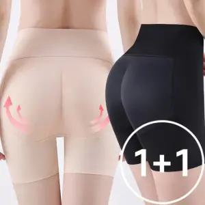 [1+1] 힙업 엉덩이뽕 하이웨스트 사각팬티 심리스팬티