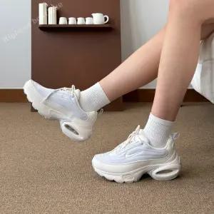 에어맥스 포털 크림 블루 어글리 키높이 운동화