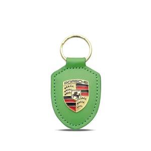 자동차 PU 가죽 매는 밧줄 키 체인 남자 여자 방패 포르쉐 Boxster Cayman Cayenne 911 Macan Panamera 링