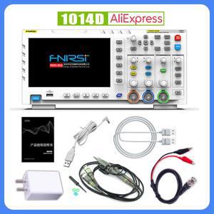 FNIRSI 1014D 디지털 오실로스코프 2-In-1 듀얼 입력 신호 발생기 7'' TFT LCD 데스크탑 1GSa/S 샘플링 속