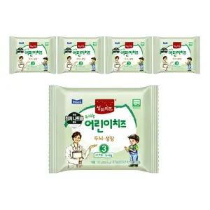[소비기한 임박] 상하치즈 유기농 어린이치즈 180g(18g, 10입), 5개  (총 50개)