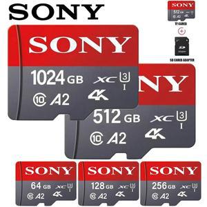 기존 소니 마이크로 SD 카드 128GB 64GB 256GB 512GB 1TB |   휴대폰 카메라 태블릿 마이크로 SD 스토리지