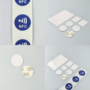 NFC 215 미니 CD 태그 인레이 복사 투명 스티커 카드 NTAG215 라벨 칩 안테나 자동 실행 CUID